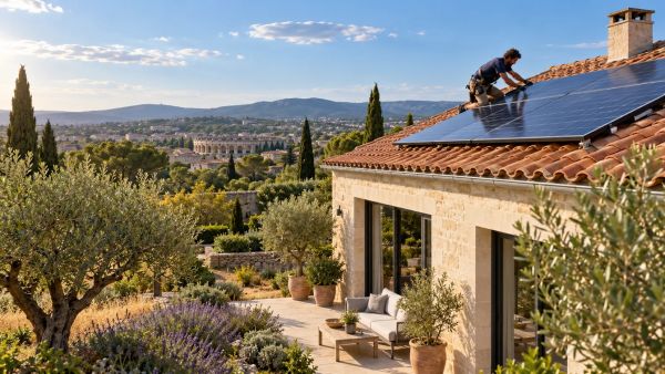 Optimiser votre énergie solaire avec des panneaux à Nîmes