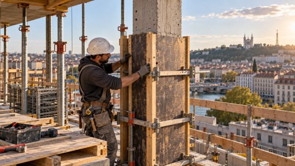 Pourquoi le coffrage de chantier est essentiel pour vos projets