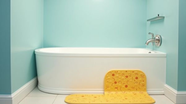 Sécuriser votre baignoire avec des tapis antidérapants adaptés