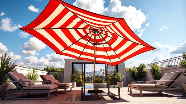 Top 5 parasols déportés 3x3m pour améliorer votre terrasse