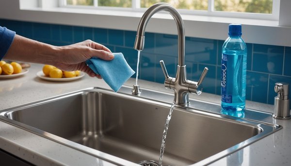 Détartrant choc pour un inox éclatant en un clin d'œil